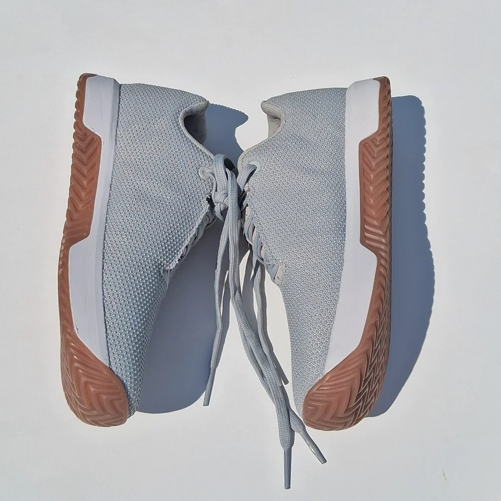 NOBULL Light Gray Knit Sneakers - Picture 14 of 16